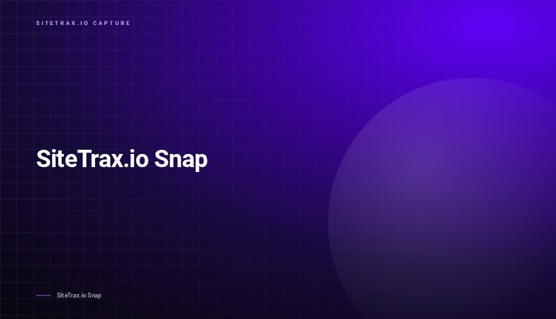 SiteTrax.io Snap for Android, iOS and Windows