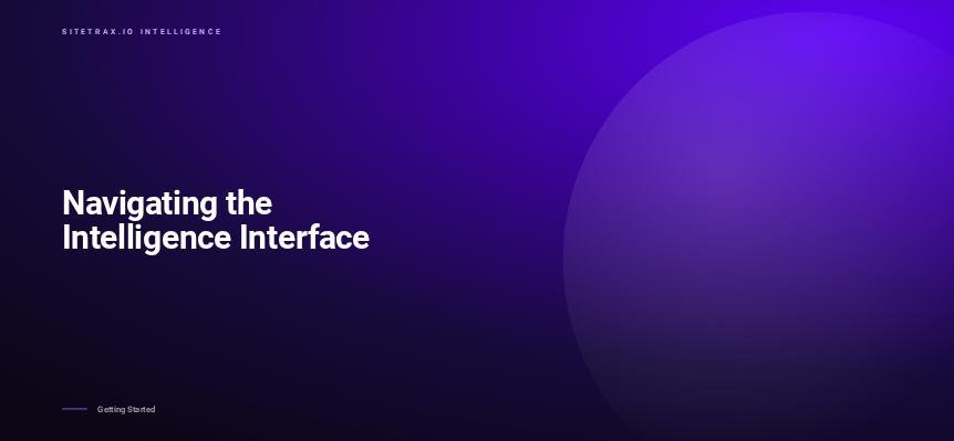 Navigating the Intelligence Interface