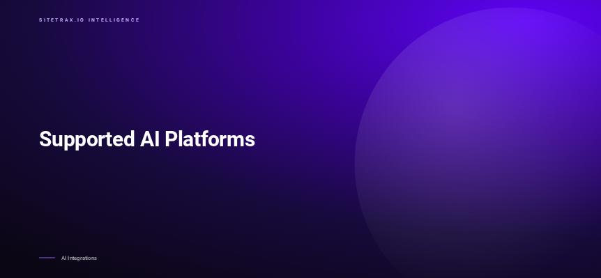Supported AI Platforms